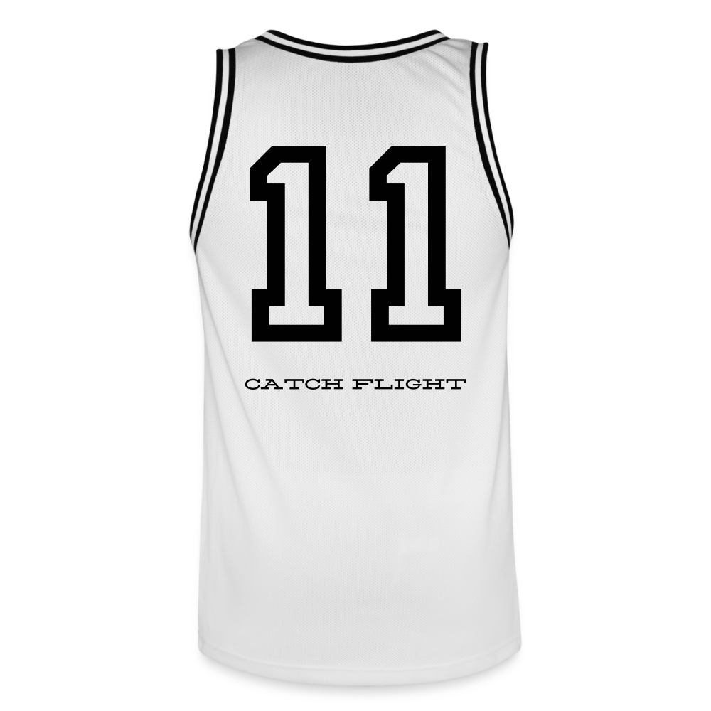 catch flight Basketball Jersey - Weiß/Schwarz