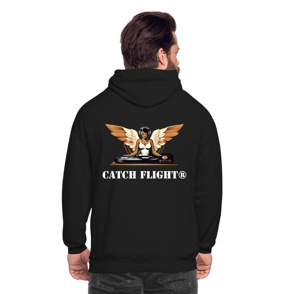 catch flight Hoodie Oversize - Schwarz