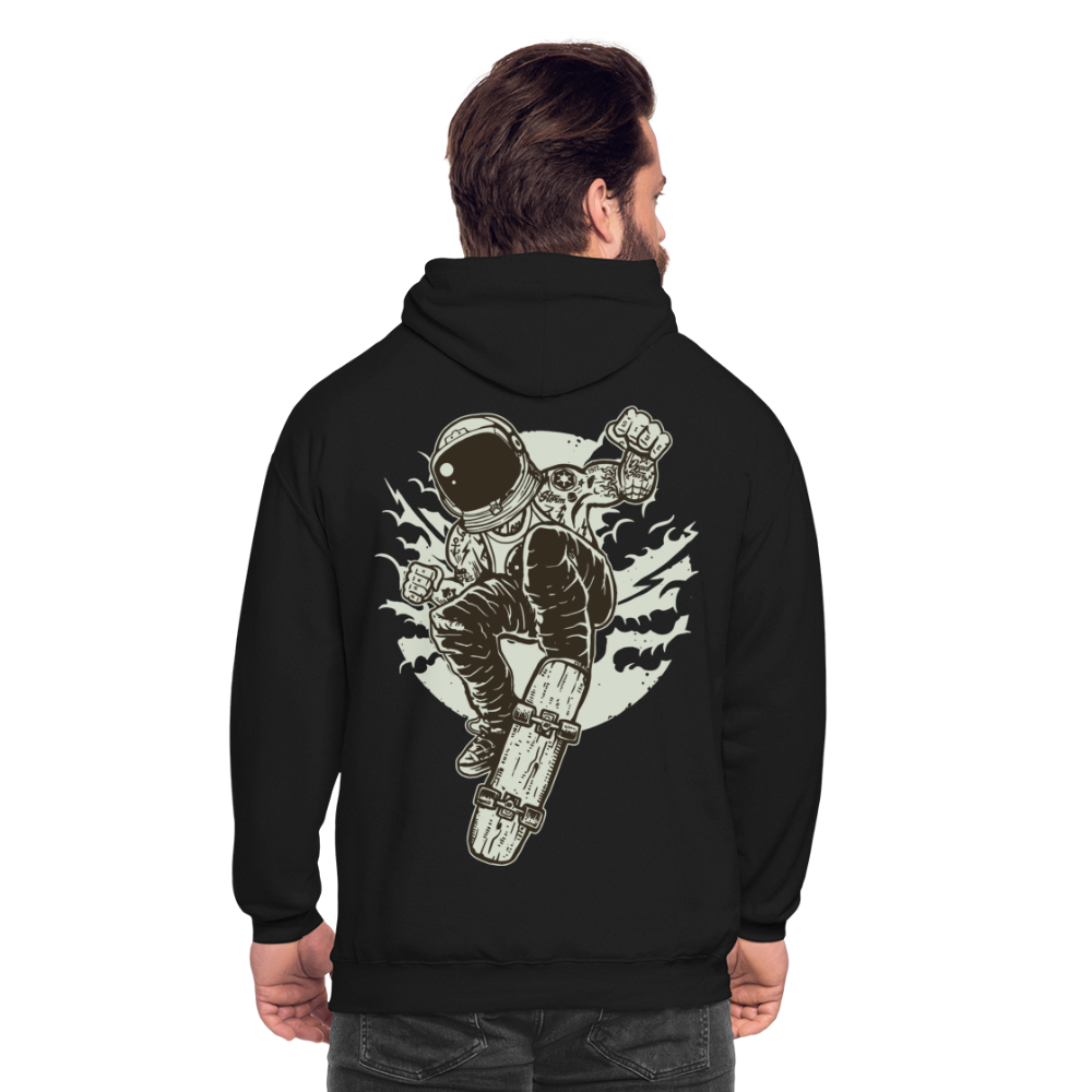 catch flight Oversize Hoodie skating ASStronaut - Schwarz