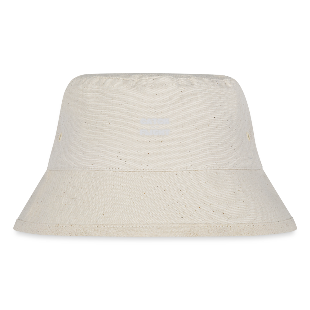 catch flight Bucket Hat - Naturweiß