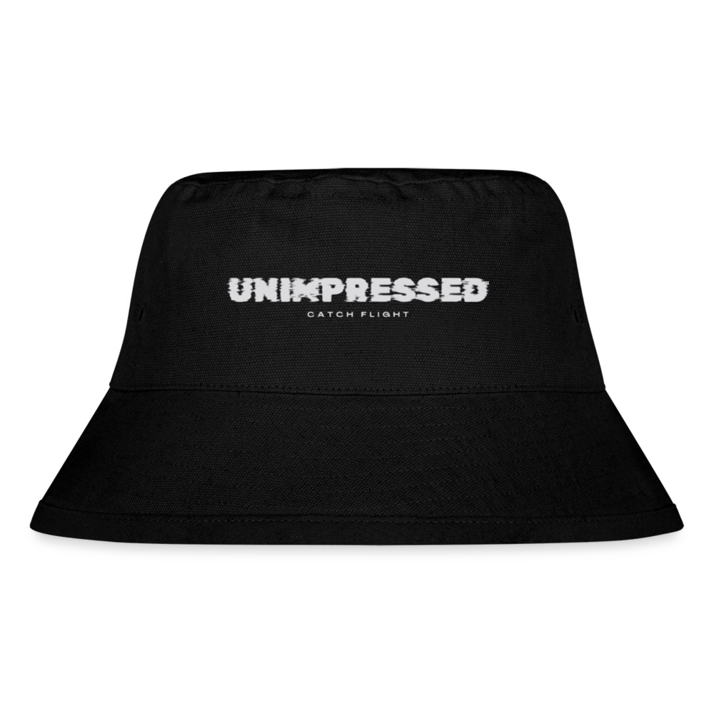 catch flight Bucket Hat unimpressed - Schwarz
