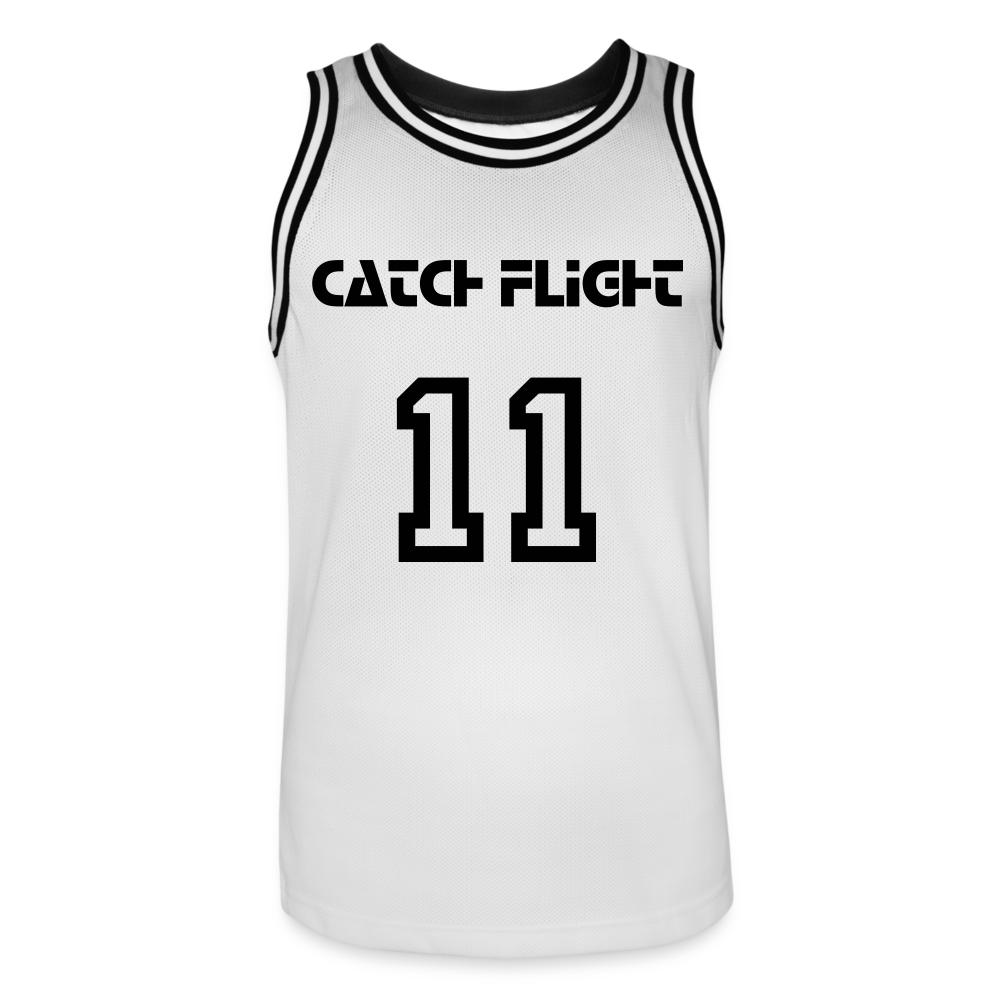 catch flight Basketball Jersey - Weiß/Schwarz
